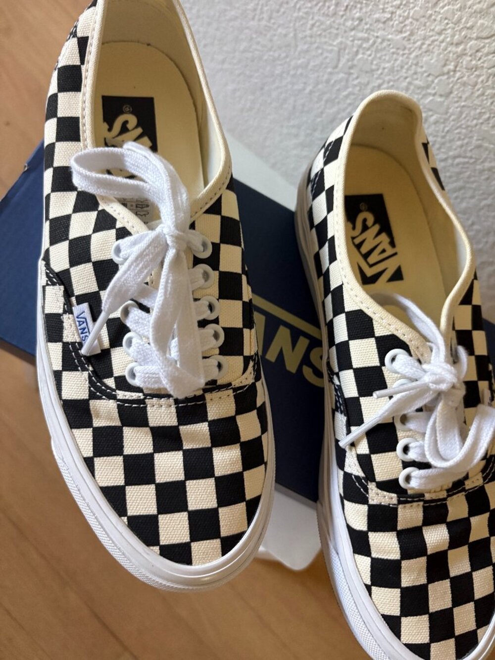 Vans LX Authentic Reissue 44 Checkerboard Sneakers Women’s 8.5